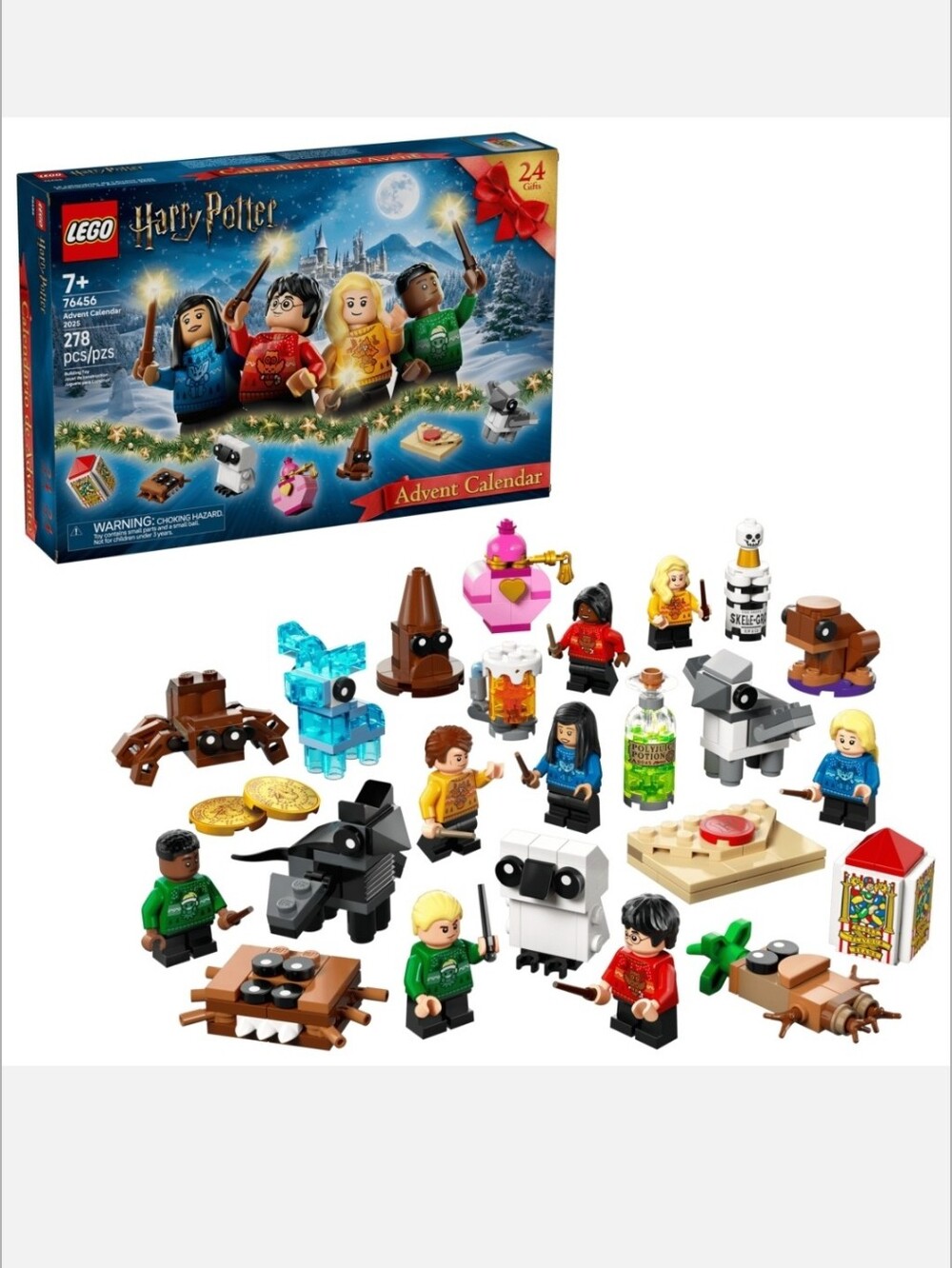 LEGO Set #76456 Harry Potter Advent Calendar 2025 100% Complete Limited Edition